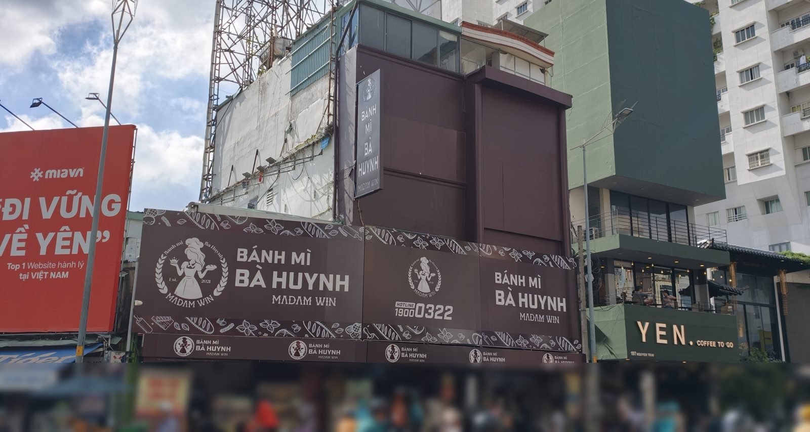 Nguyễn Trãi 通りのマダムウィン